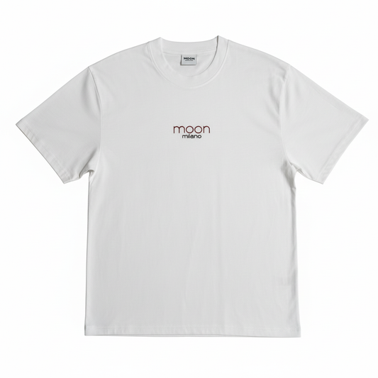 Cotton T-shirt Moon Milano