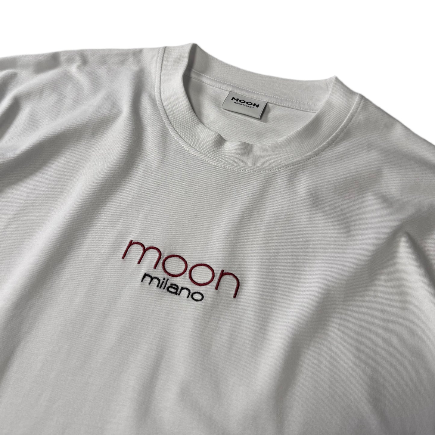 Cotton T-shirt Moon Milano